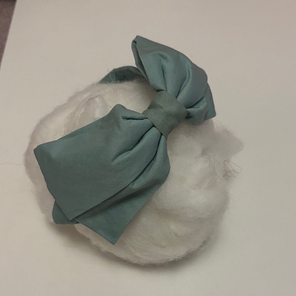 Teal Hair Bow Accessory